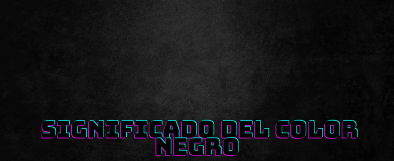 Significado del Color Negro - ¿Qué Representa el Negro?